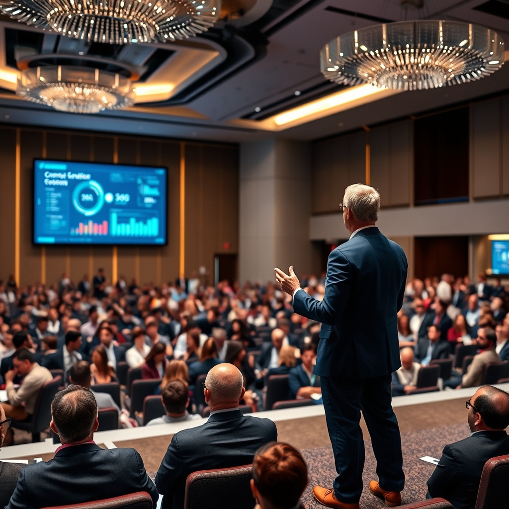 Ilir Ivezaj speaking at HDA pharmaceutical traceability conference