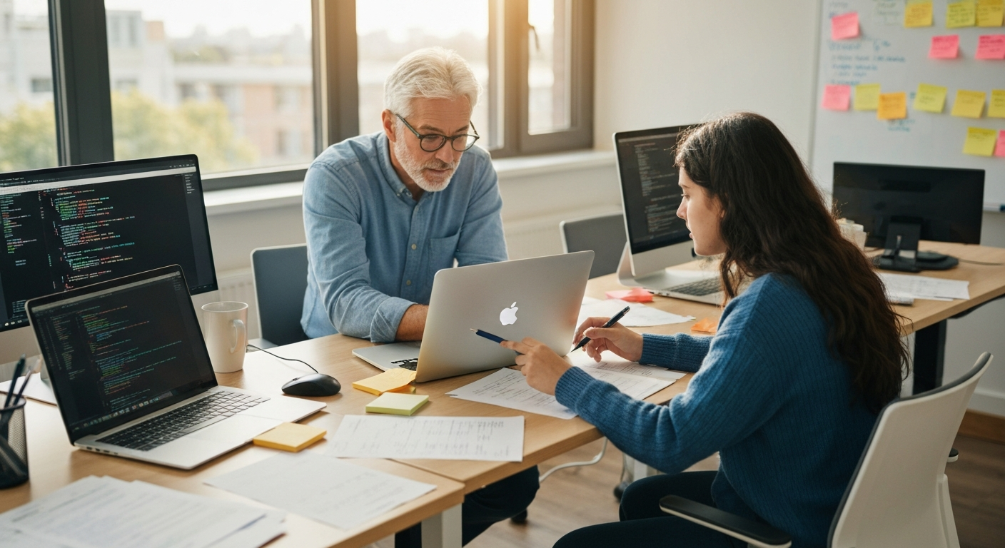 Ilir Ivezaj mentoring engineers